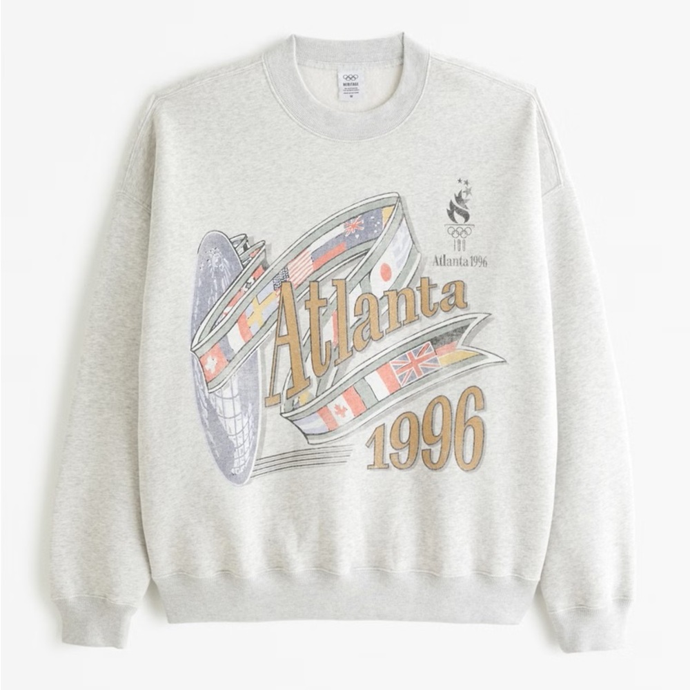 Olympics Graphic Crew Sweatshirt
